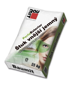 Štuk vnější jemný Baumit PerlaExterior, 25 kg, 50 pytlů - 3
