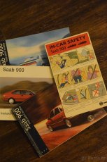 SAAB 900, 9000, 93 a 93 Sport Sedan - instrukční knížky - 3