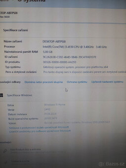 Malý desktop PC s i3, 5GB RAM, Windows 11 - 3
