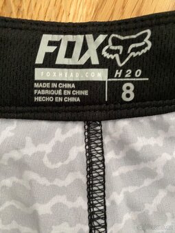 FOX koupací šortky Chargin black/white úplně nové - 3