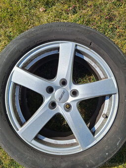 Alu kola 7.5Jx17H2 ET45, pneu 225/55R17 97W a tpms - 3
