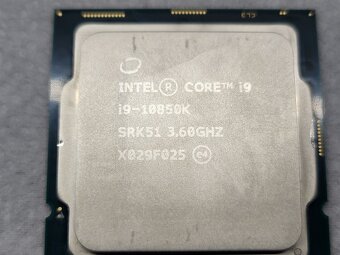 Intel i9 10850K 10/20 jader/ 3,6GHz Socket 1200 - 3