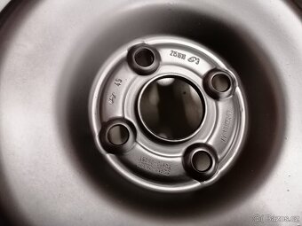 Plechové/Ocelové disky 15"4X100 J6.0 ET45 Hyunday,Kia,Toyo - 3