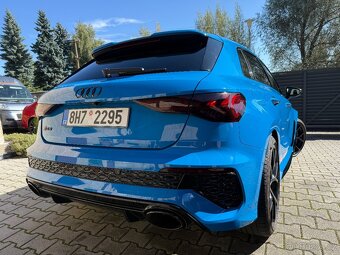 AUDI RS3 2.5TFSI 460PS QUATTRO, 33TIS/KM, ZARUKA, 2022 - 3