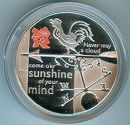 VB- 5 Pounds 2010, XXX. OH Londýn, super cena - 3