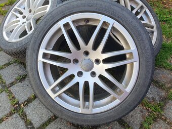 Alu kola 5x112 r17 7,5j et45 letni pneu 225/45/17 - 3