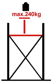 Pracovní věž / lešení Eurosolo-S2 (pojízdné) - NOVÉ - 3