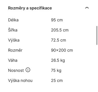Detska postel 90x200 - 3