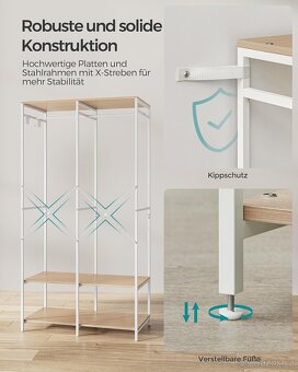 NOVÁ OTEVŘENÁ ŠATNÍ SKŘÍŇ - 3