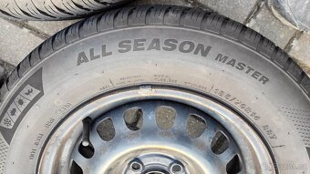 Kola Opel Corsa D 5,5Jx 14 + celoroční pneumatiky - 3