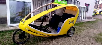 Velotaxi,(Velo taxi) elektrické kolo - 3