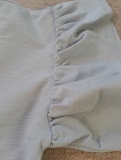 H&M Tričko s volánovými rukávy vel. 38-40 - 3