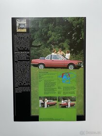 BMW e21 Baur ~ prospekt ~ anglický jazyk ~ 4 stránky - 3