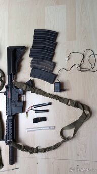 Airsoft sada + M4 Lt15 - 3