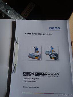 Stavební výtah - vrátek GEDA Mini60 Maxi 120S - 3