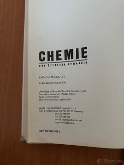 Chemie pro čtyřletá gymnázia 1.-3. díl - 3