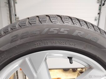 Prodám kompletní originální AL zimní kola Audi A6 4K0601025D - 3