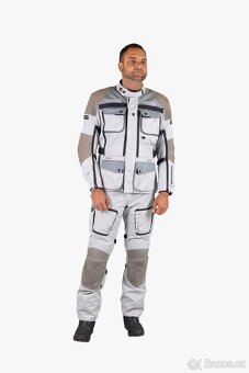 Bunda iXS MONTEVIDEO-AIR 2 světle šedo-tmavě šedá L - 3