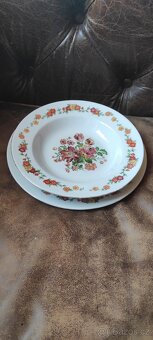 Retro porcelánové talíře - 3