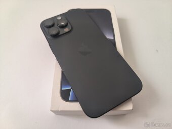 apple iphone 16 PRO MAX 256gb Black Titanium / Batéria 100% - 3