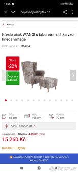 Prodám Ušák ASTRO + Taburet - 3