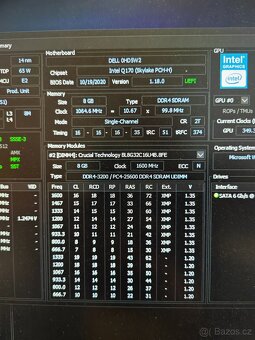 ≣ 16GB DDR4 CRUCIAL - 3