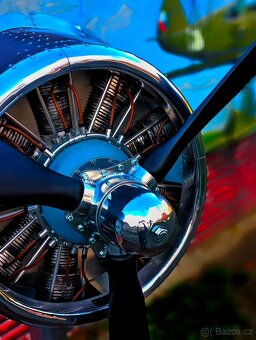 Dekorační letecký motor B17. - 3