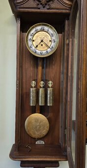 VÍDEŇSKÉ BAROKO,STAROŽITNÉ TŘÍZÁVAŽOVÉ PENDLOVKY - 3