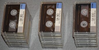 TDK SA 100 a 90min, typ II CrO2, 7ks - 3