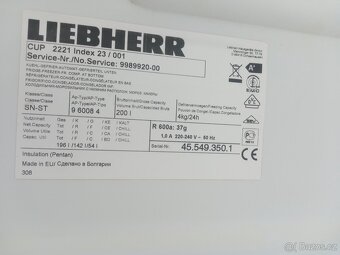 Lednička Liebherr kombinovaná ( 2 šuplíky ) - 3