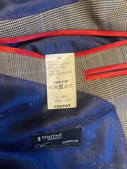 Pánský oblek Koutný, vel 26 - 3