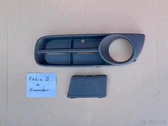 Mřížka/ krytka nárazníku Škoda Fabia I, II, III a Roomster - 3