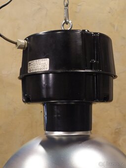 Retro Italské industriální svítidlo_repasované - 3