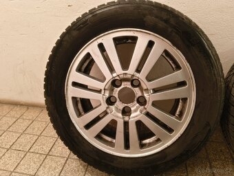 ALU kola 16" Ford 5x108 zimní pneu Barum Polaris 5 205/55/1 - 3