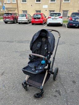 Cybex Priam Rose jewels 3v1 top stav edice Broučci - 3