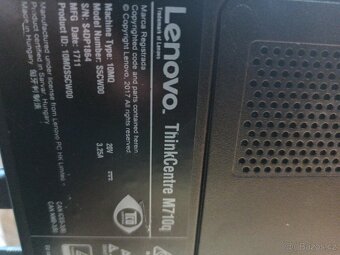 ThinkCentre M710q i5 7400T, 8G DDR4, 128G SSD, 1TB HDD, W10 - 3