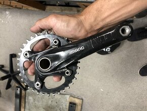 Kliky shimano deore prevodnik 36 zubu 175mm - 3
