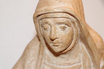 Marie soška domácí oltář Kalvárie Kristus (425G) - 3