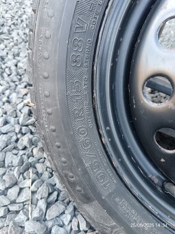 Ford Focus plechovy disk, rezerva, pneu - 3