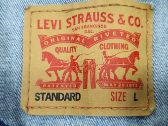 Pánská džínová bunda Levi's Trucker L džíska 1182 - 3