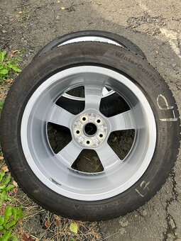 Alu disk originál Audi 18" + zimní pneu 225/55 R18 Conti - 3