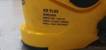 junior freestyle lyzaky K2 25,5 a Dalbello 26,5 - 3