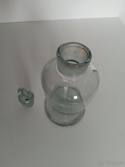 Stará skleněná karafa - 3