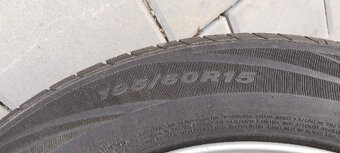 R15, 4x100 + letní pneu. - 3