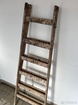 Dřevěné štafle, staré - 3