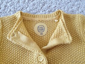 Dívčí pletený svetr na zapínání 86 - 3