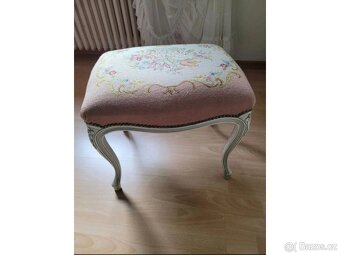 Krémově bílá ložnice Chippendale, 3803 - 3