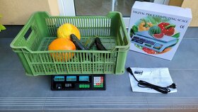 Digitální stolní váha ACS do 15 kg dílek 1g, počítání cen - 3