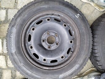 zimni komplet fabia ibiza 5x100 +165/70/14 zima - 3