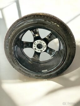 Zánovní Originální alu kola Mercedes 5x112 + 245/45r18 - 3